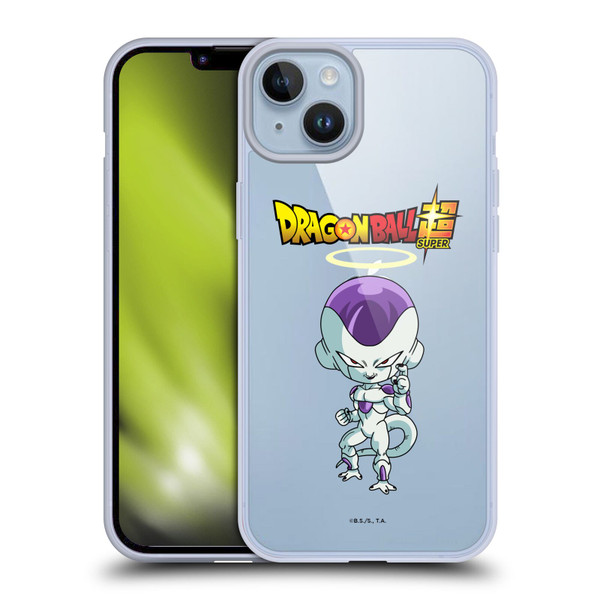 Dragon Ball Super Characters Frieza Soft Gel Case for Apple iPhone 14 Plus & MagSafe