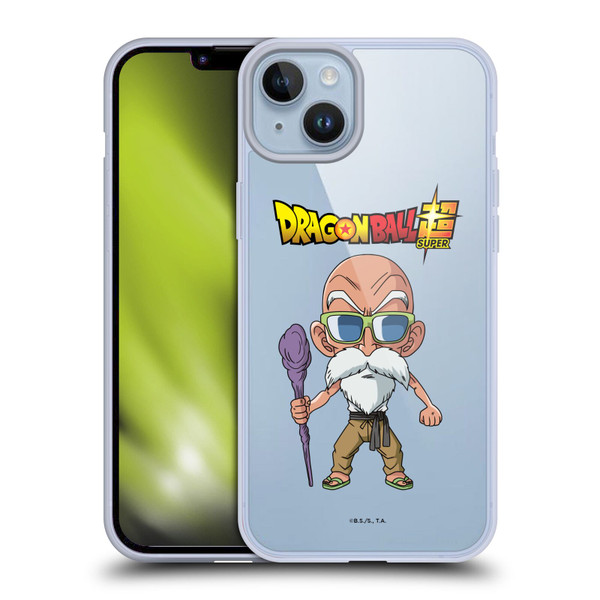 Dragon Ball Super Characters Kamesennin Soft Gel Case for Apple iPhone 14 Plus