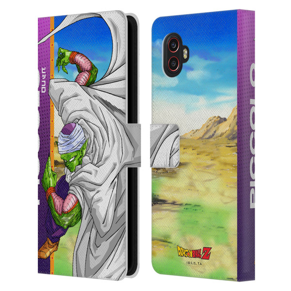 Dragon Ball Z Saiyan Arc Characters Piccolo Leather Book Wallet Case Cover For Samsung Galaxy Xcover6 Pro/Pro2