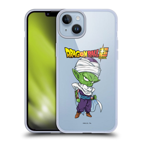 Dragon Ball Super Characters Piccolo Soft Gel Case for Apple iPhone 14 Plus