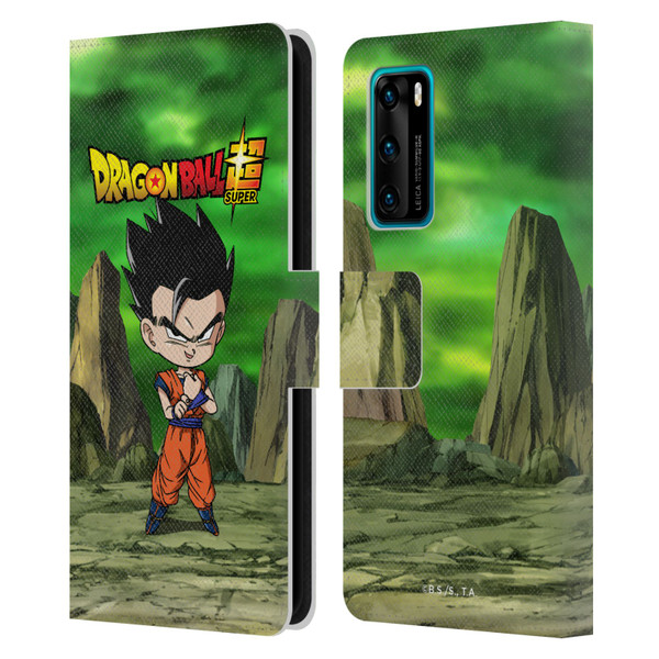 Dragon Ball Super Characters Ultimate Gohan Leather Book Wallet Case Cover For Huawei P40 5G