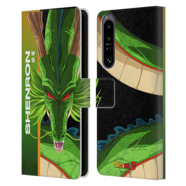 Dragon Ball Z Saiyan Arc Characters Shenron Leather Book Wallet Case Cover For Sony Xperia 1 IV