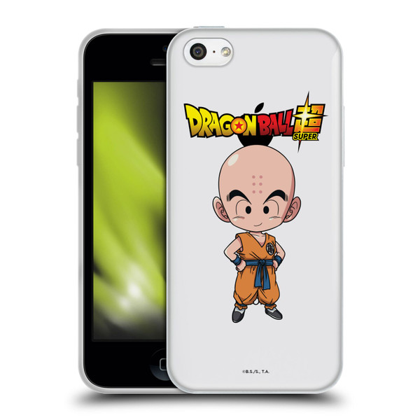 Dragon Ball Super Characters Krillin Soft Gel Case for Apple iPhone 5c