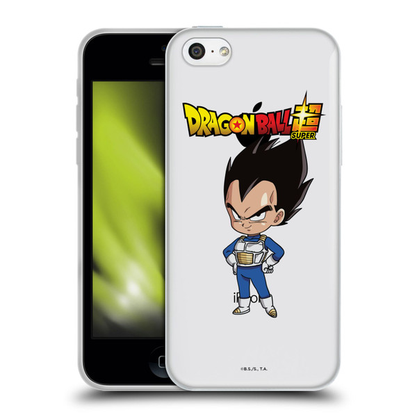 Dragon Ball Super Characters Vegeta Soft Gel Case for Apple iPhone 5c