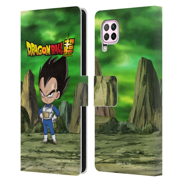 Dragon Ball Super Characters Vegeta Leather Book Wallet Case Cover For Huawei Nova 6 SE / P40 Lite