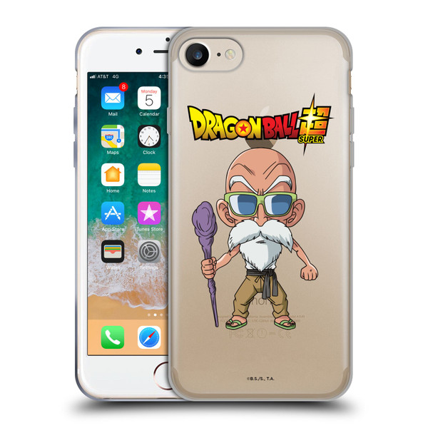 Dragon Ball Super Characters Kamesennin Soft Gel Case for Apple iPhone 7 / 8 / SE 2020 & 2022