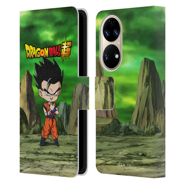 Dragon Ball Super Characters Ultimate Gohan Leather Book Wallet Case Cover For Huawei P50