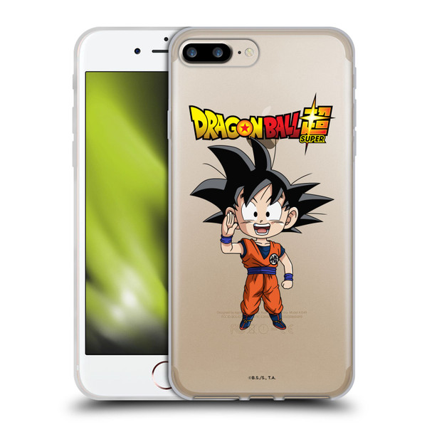 Dragon Ball Super Characters Goku Soft Gel Case for Apple iPhone 7 Plus / iPhone 8 Plus