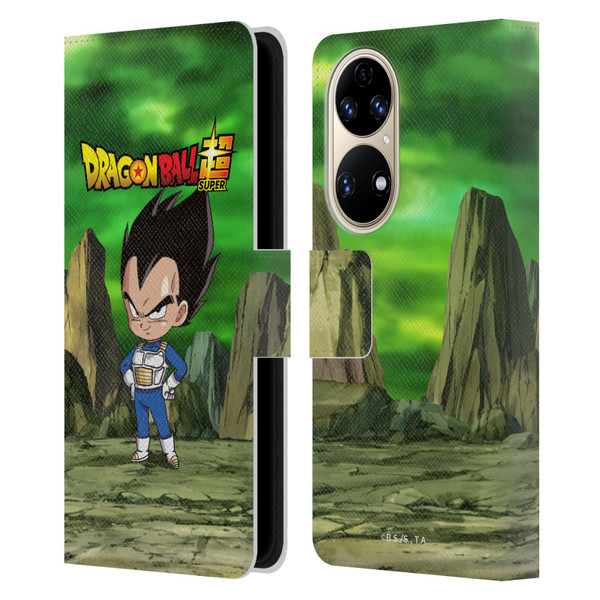 Dragon Ball Super Characters Vegeta Leather Book Wallet Case Cover For Huawei P50