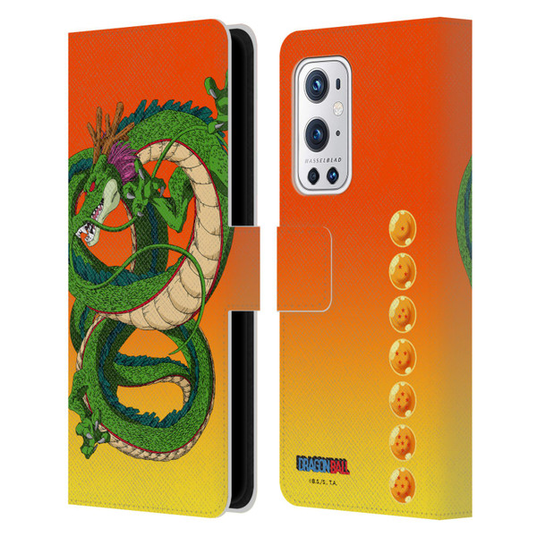 Dragon Ball Characters Shenron Leather Book Wallet Case Cover For OnePlus 9 Pro