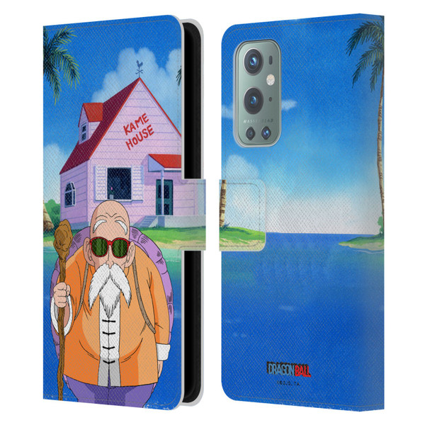 Dragon Ball Characters Master Roshi Leather Book Wallet Case Cover For OnePlus 9