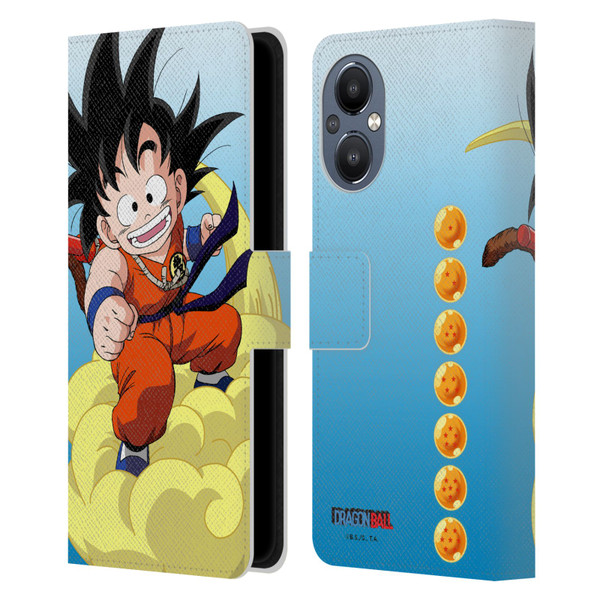 Dragon Ball Characters Goku Leather Book Wallet Case Cover For OnePlus Nord N20 5G