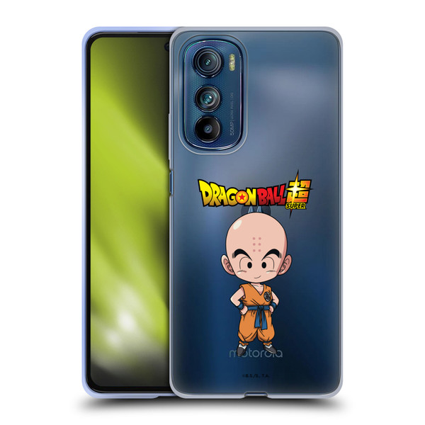 Dragon Ball Super Characters Krillin Soft Gel Case for Motorola Edge 30