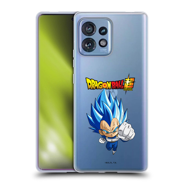 Dragon Ball Super Characters SSGSS Evolved Vegeta Soft Gel Case for Motorola Moto Edge 40 Pro