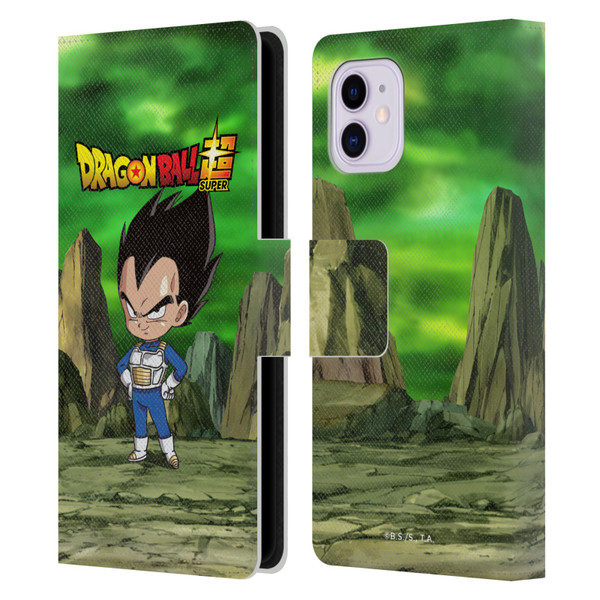 Dragon Ball Super Characters Vegeta Leather Book Wallet Case Cover For Apple iPhone 11