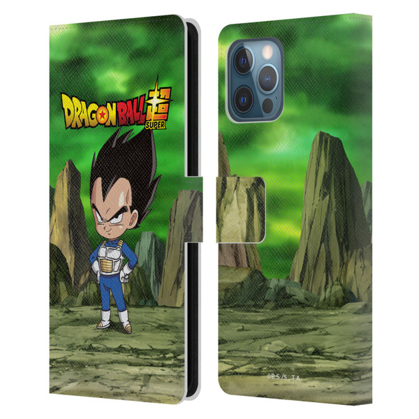 Dragon Ball Super Characters Vegeta Leather Book Wallet Case Cover For Apple iPhone 12 Pro Max