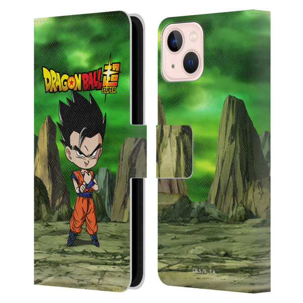 Dragon Ball Super Characters Ultimate Gohan Leather Book Wallet Case Cover For Apple iPhone 13