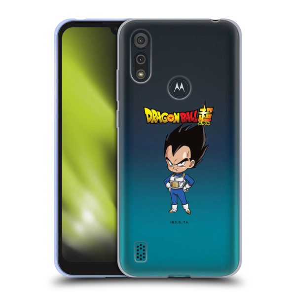 Dragon Ball Super Characters Vegeta Soft Gel Case for Motorola Moto E6s (2020)