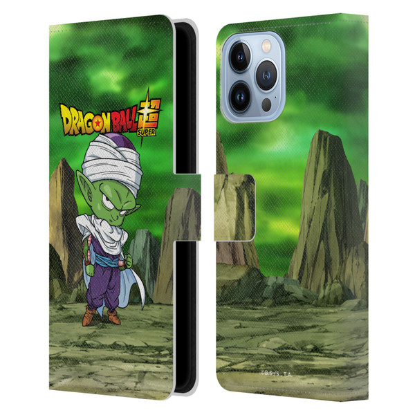 Dragon Ball Super Characters Piccolo Leather Book Wallet Case Cover For Apple iPhone 13 Pro Max