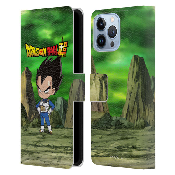 Dragon Ball Super Characters Vegeta Leather Book Wallet Case Cover For Apple iPhone 13 Pro Max