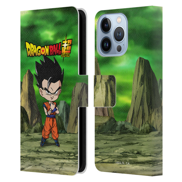 Dragon Ball Super Characters Ultimate Gohan Leather Book Wallet Case Cover For Apple iPhone 13 Pro