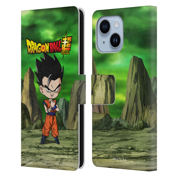 Dragon Ball Super Characters Ultimate Gohan Leather Book Wallet Case Cover For Apple iPhone 14 Plus