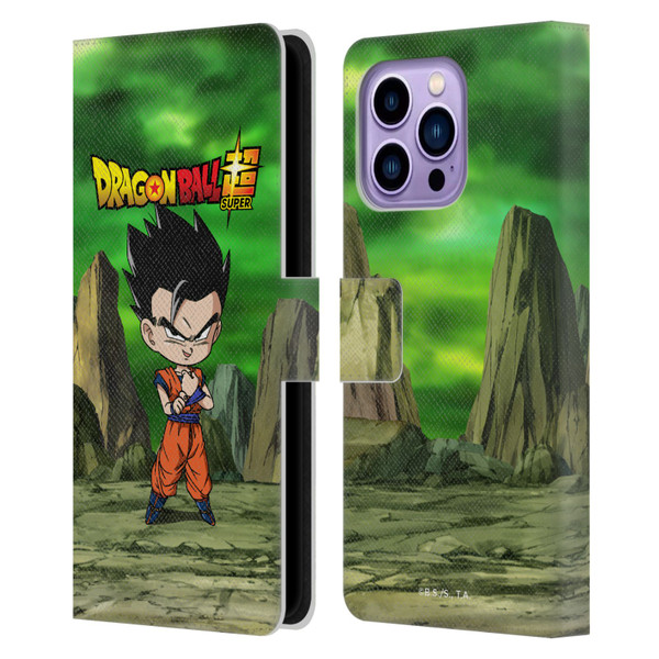 Dragon Ball Super Characters Ultimate Gohan Leather Book Wallet Case Cover For Apple iPhone 14 Pro Max