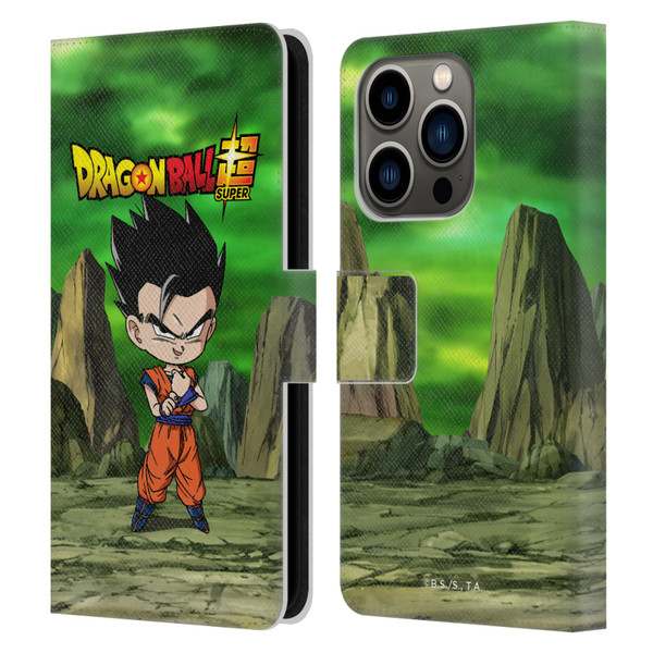 Dragon Ball Super Characters Ultimate Gohan Leather Book Wallet Case Cover For Apple iPhone 14 Pro