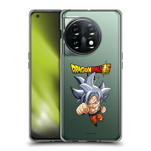 Dragon Ball Super Characters Ultra Instinct Goku Soft Gel Case for OnePlus 11 5G