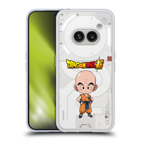Dragon Ball Super Characters Krillin Soft Gel Case for Nothing Phone (2a)
