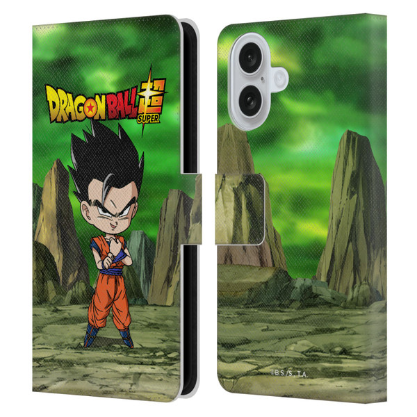 Dragon Ball Super Characters Ultimate Gohan Leather Book Wallet Case Cover For Apple iPhone 16