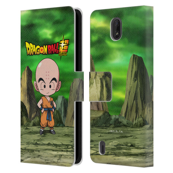 Dragon Ball Super Characters Krillin Leather Book Wallet Case Cover For Nokia C01 Plus/C1 2nd Edition