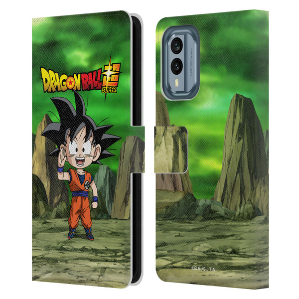 Dragon Ball Super Characters Goku Leather Book Wallet Case Cover For Nokia X30