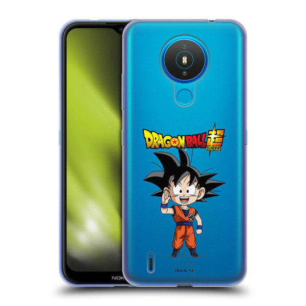 Dragon Ball Super Characters Goku Soft Gel Case for Nokia 1.4