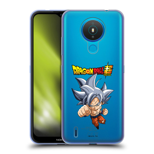 Dragon Ball Super Characters Ultra Instinct Goku Soft Gel Case for Nokia 1.4