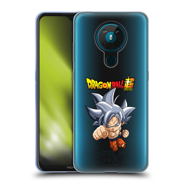 Dragon Ball Super Characters Ultra Instinct Goku Soft Gel Case for Nokia 5.3