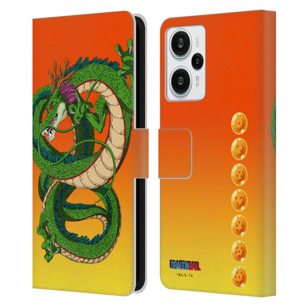 Dragon Ball Characters Shenron Leather Book Wallet Case Cover For Xiaomi Redmi Note 12T