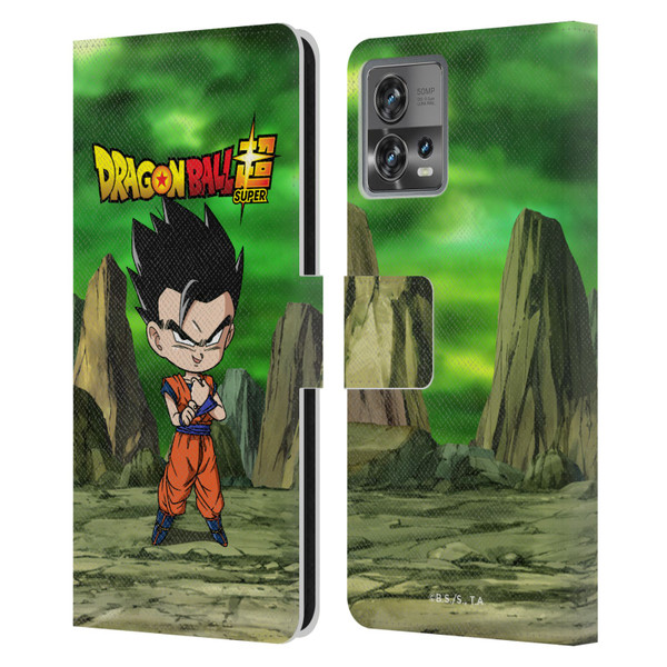 Dragon Ball Super Characters Ultimate Gohan Leather Book Wallet Case Cover For Motorola Moto Edge 30 Fusion