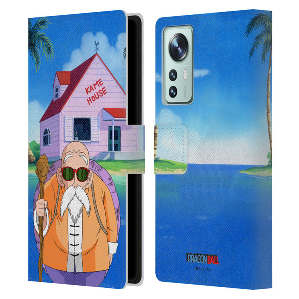 Dragon Ball Characters Master Roshi Leather Book Wallet Case Cover For Xiaomi 12