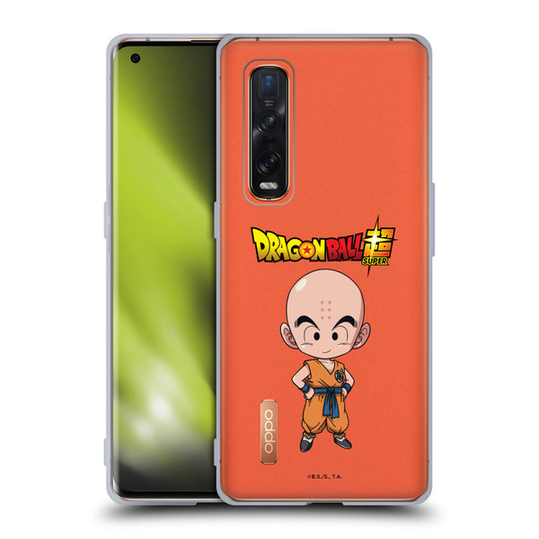 Dragon Ball Super Characters Krillin Soft Gel Case for OPPO Find X2 Pro 5G