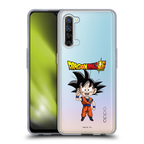 Dragon Ball Super Characters Goku Soft Gel Case for OPPO Find X2 Lite 5G