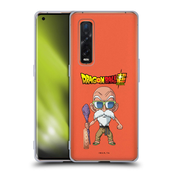 Dragon Ball Super Characters Kamesennin Soft Gel Case for OPPO Find X2 Pro 5G