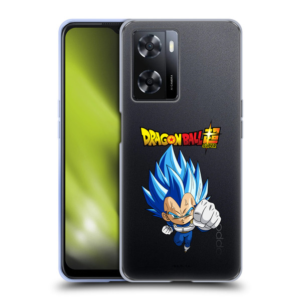 Dragon Ball Super Characters SSGSS Evolved Vegeta Soft Gel Case for OPPO A57s