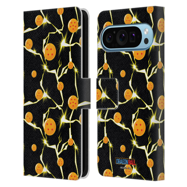 Dragon Ball Iconic Pattern Leather Book Wallet Case Cover For Google Pixel 9 / Pixel 9 Pro