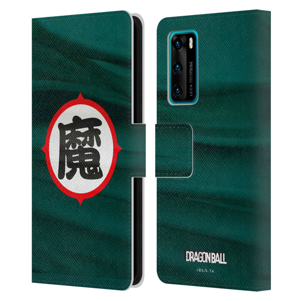 Dragon Ball Iconic King Piccolo Ma Symbol Leather Book Wallet Case Cover For Huawei P40 5G