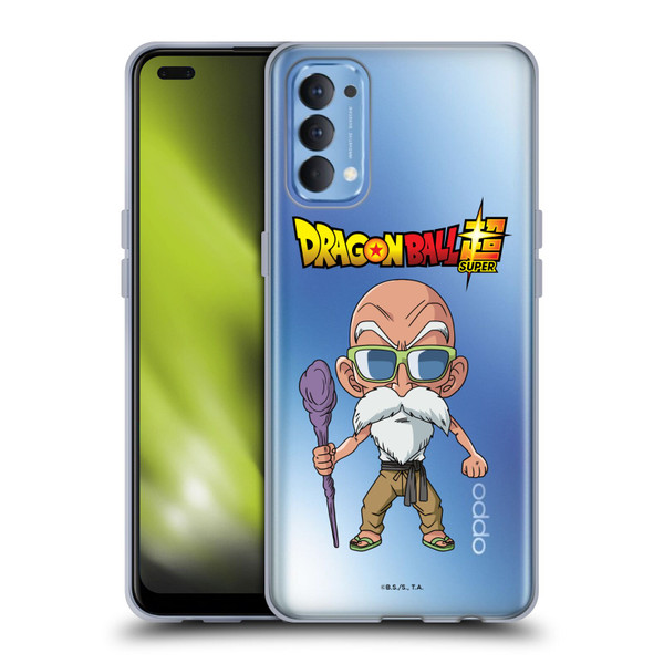 Dragon Ball Super Characters Kamesennin Soft Gel Case for OPPO Reno 4 5G