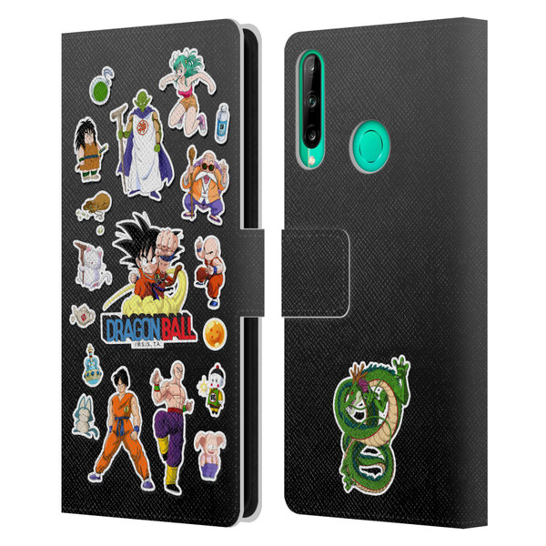Dragon Ball Iconic Characters Collage Leather Book Wallet Case Cover For Huawei P40 lite E