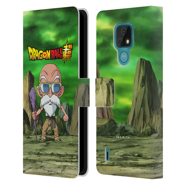 Dragon Ball Super Characters Kamesennin Leather Book Wallet Case Cover For Motorola Moto E7