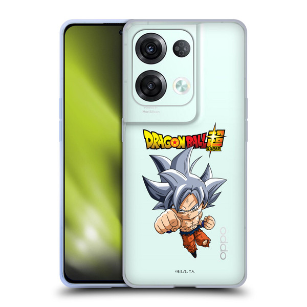 Dragon Ball Super Characters Ultra Instinct Goku Soft Gel Case for OPPO Reno8 Pro