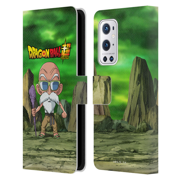 Dragon Ball Super Characters Kamesennin Leather Book Wallet Case Cover For OnePlus 9 Pro